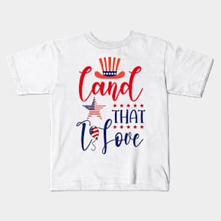 Land That I Love Kids T-Shirt